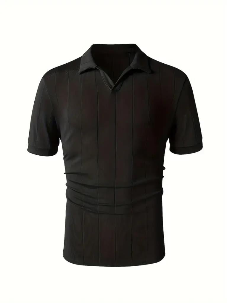 Erkek Kısa Kollu Polo Yakalı Triko Tshirt