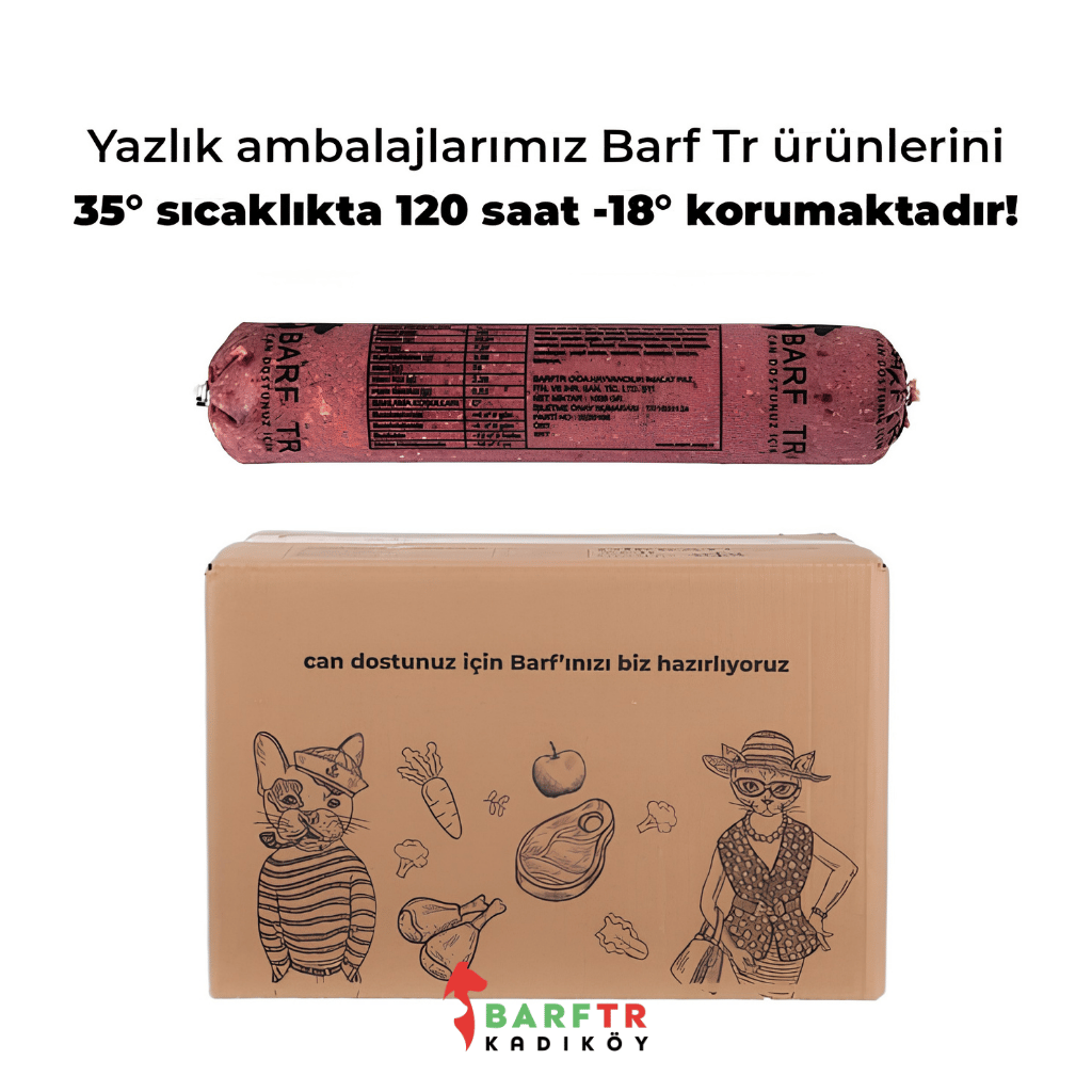 Mix Barf 13 kg Aç Bitir Paket Köpek Maması