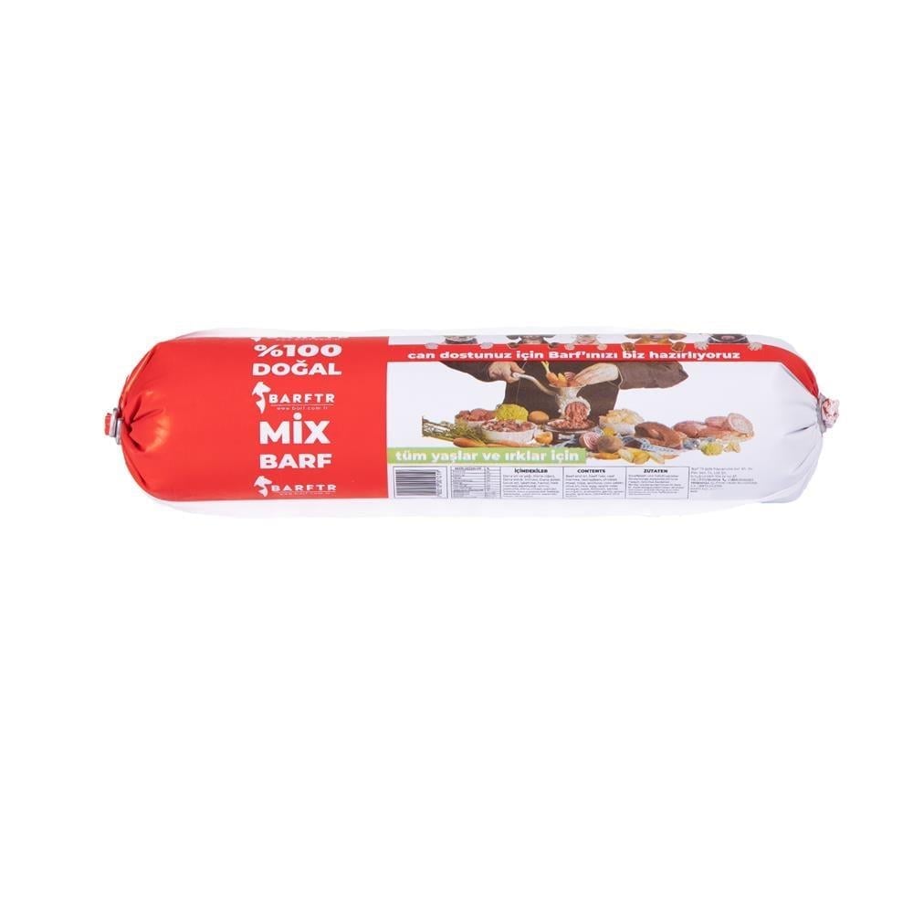 Mix Barf 20 kg 770 GR Salam Paket Tekli Ambalajlarda Köpek Maması
