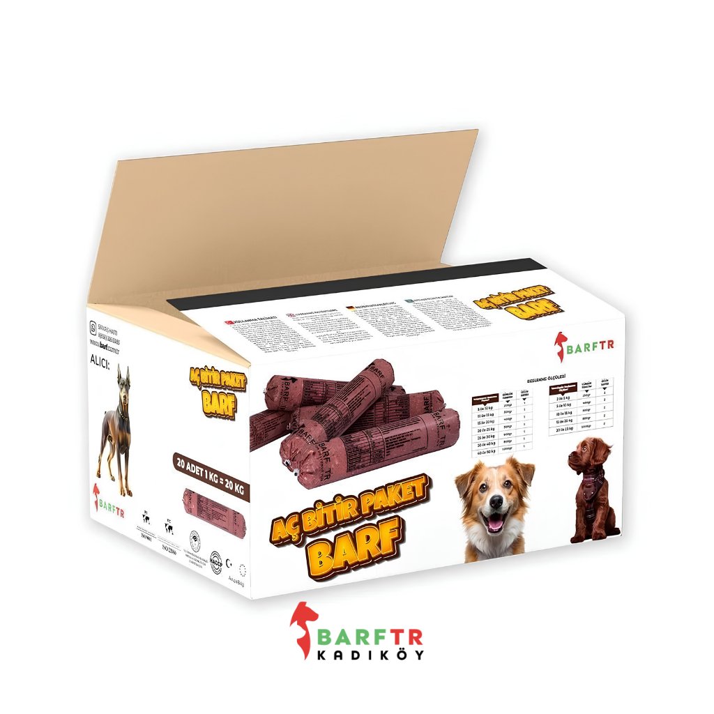 Mix Barf 20 kg Aç Bitir Paket Köpek Maması