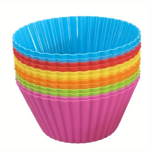 12'li Silikon Muffin Kalıbı