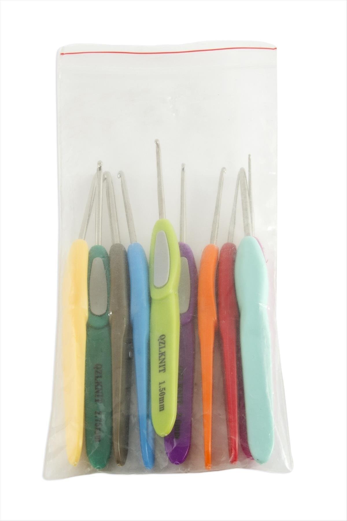 9 Adet Plastik Metal Tığ