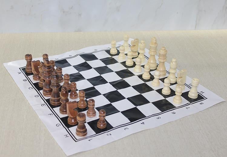 Ahşap Satranç Taşı 9 Cm