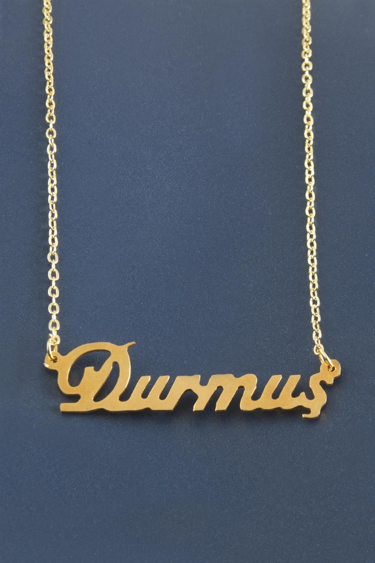 Durmuş İsimli Kolye