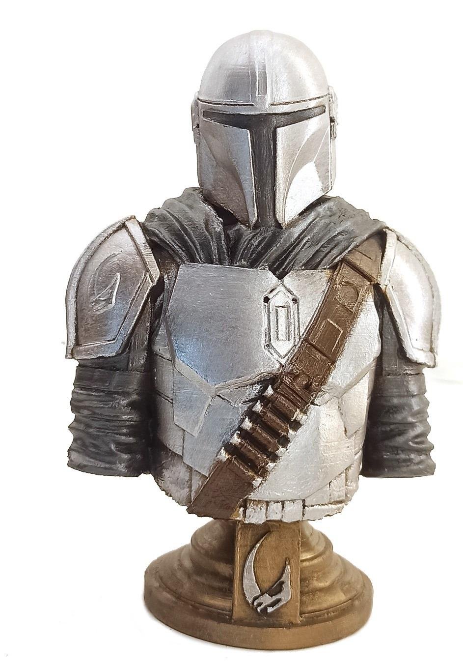 Mandalorian Büst Model 2