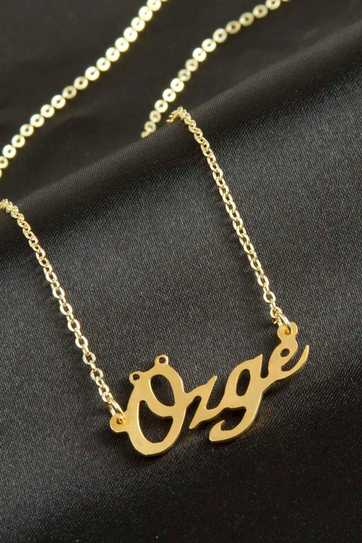 Özge isimli kolye (Kişiye Özel)