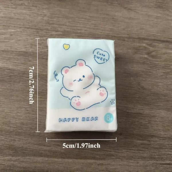 Sevimli Figürlü Çocuk Mendili 9'lu Paket