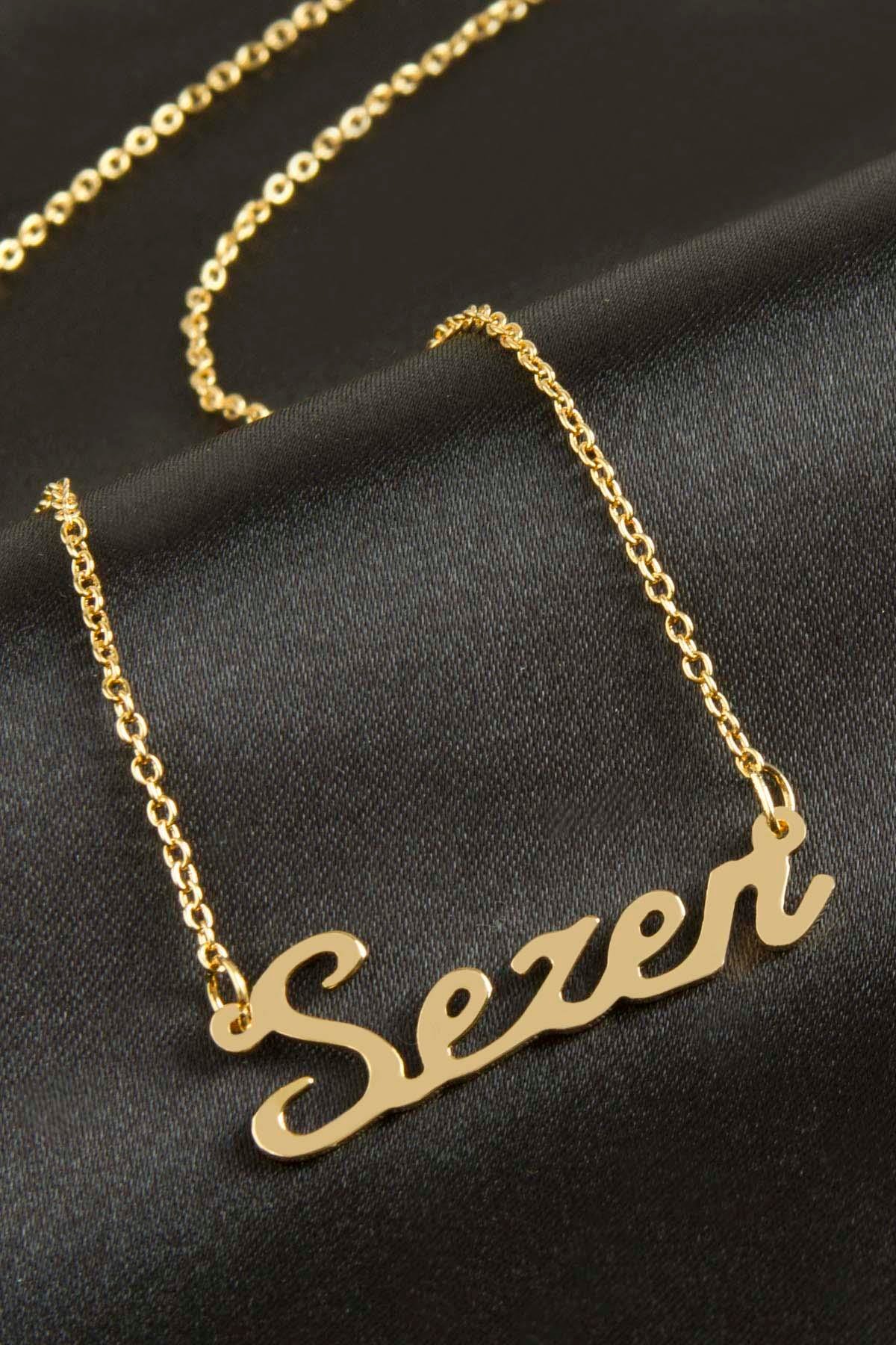 Sezen isimli kolye (Kişiye Özel)