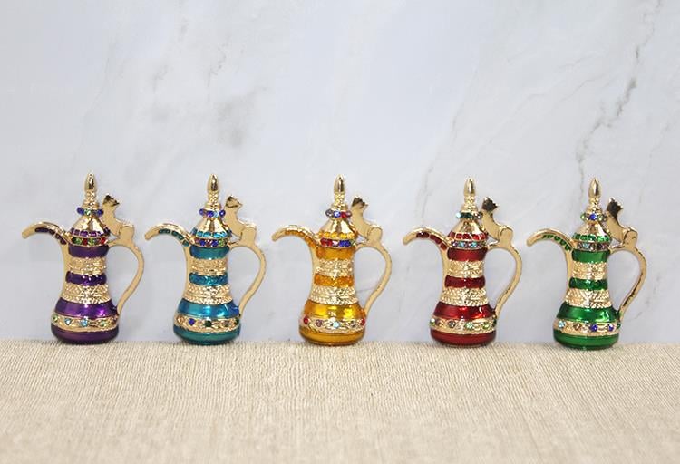 Swarovski Taşlı Minik Figür - Mini İbrik