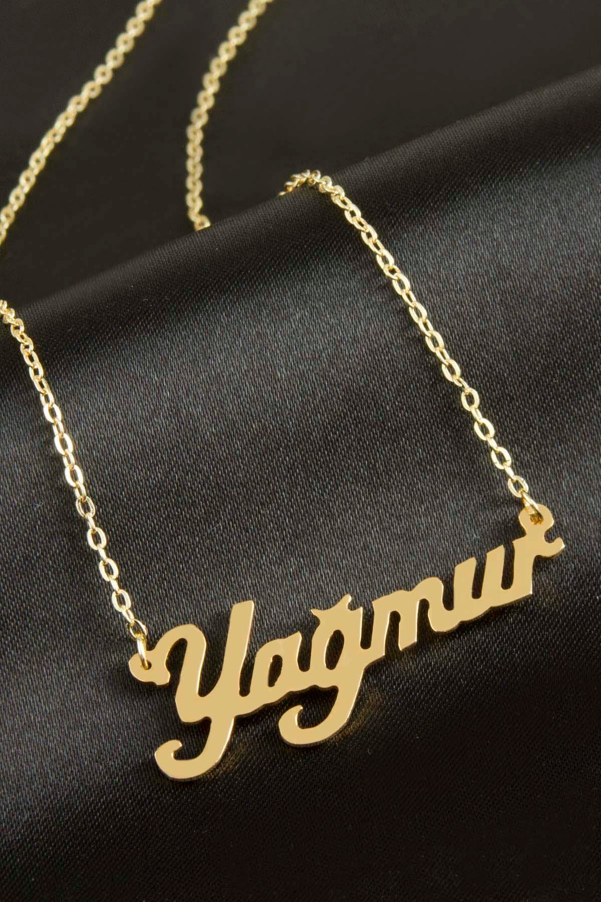 Yağmur isimli kolye (Kişiye Özel)