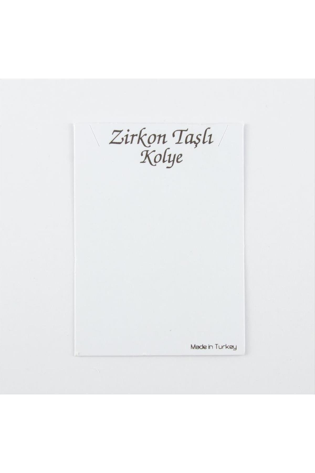 Zirkon Kolye Kartı