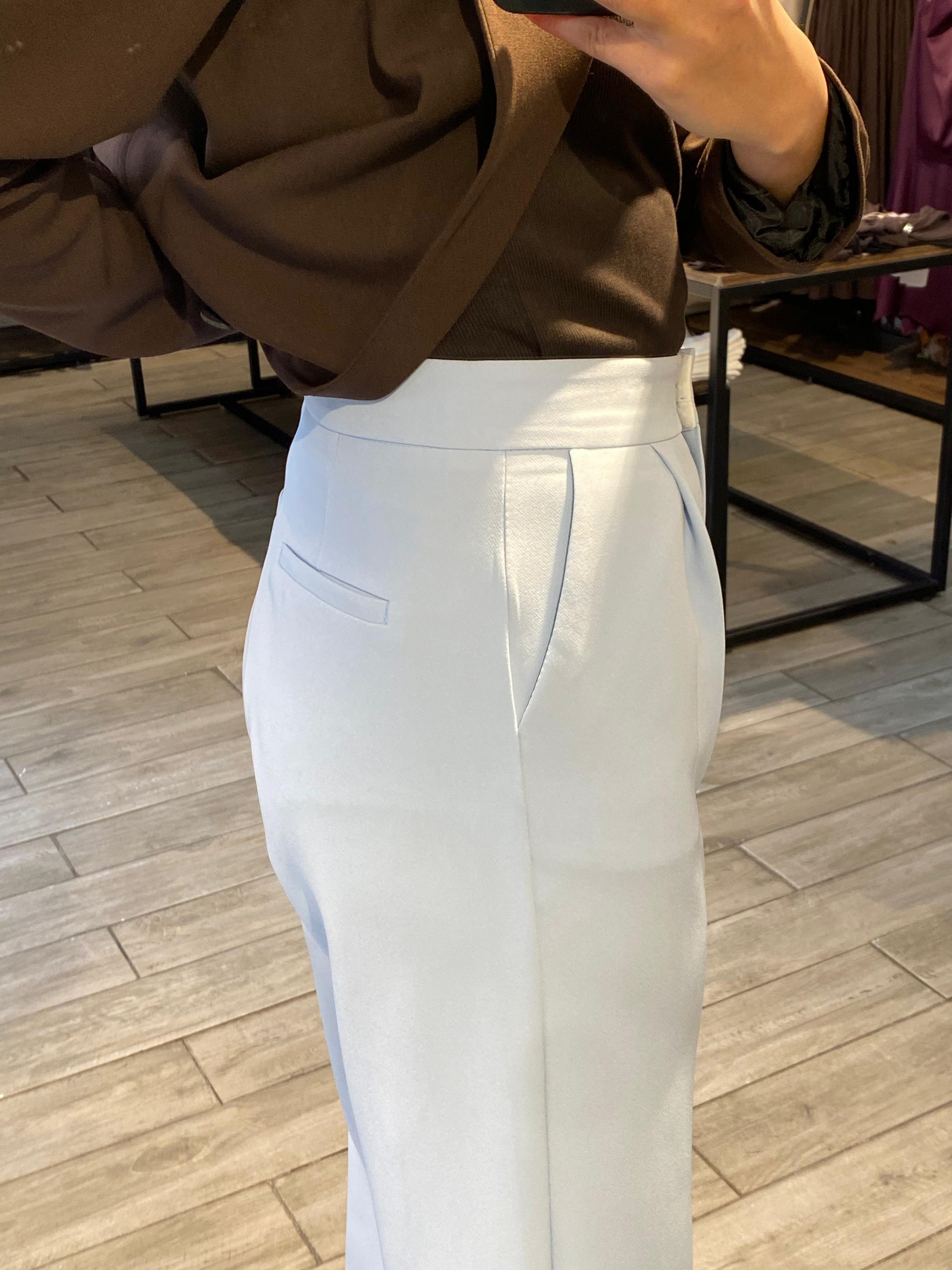 Bebe Mavisi Palazzo Pantolon