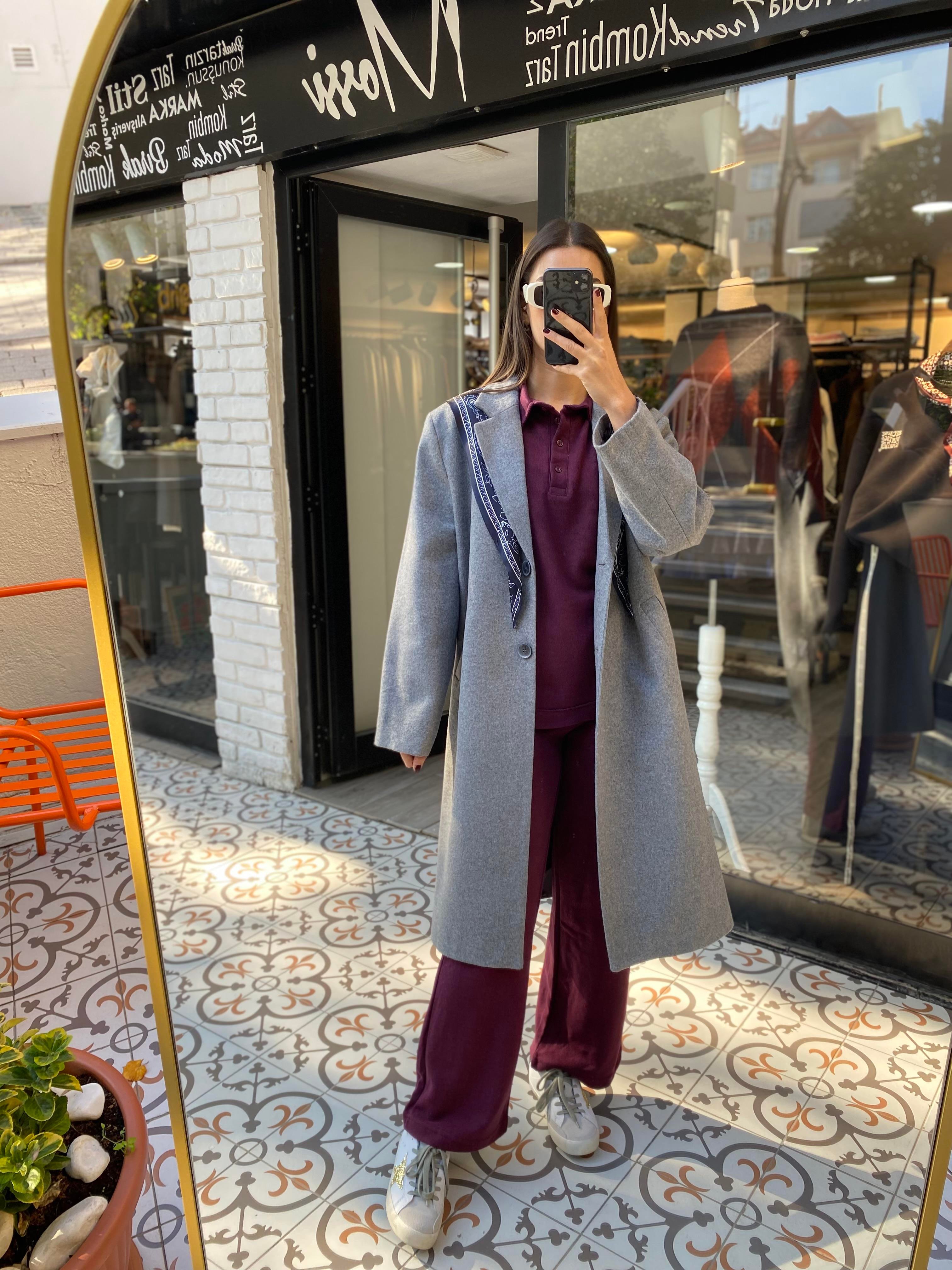 GRİ KAŞE KABAN