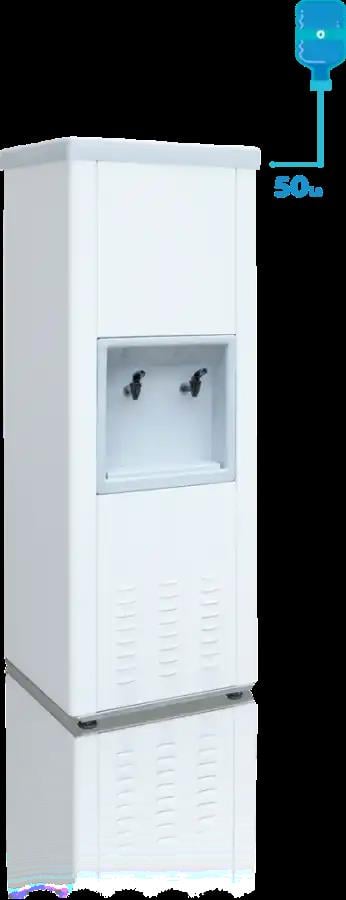 Emsaş Boyalı 50 Litre Su Sebili, EMB.50 İç Hazne Krom