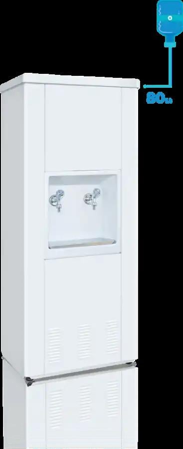 Emsaş Boyalı 80 Lt Su Sebili İç Hazne Krom EMB.80