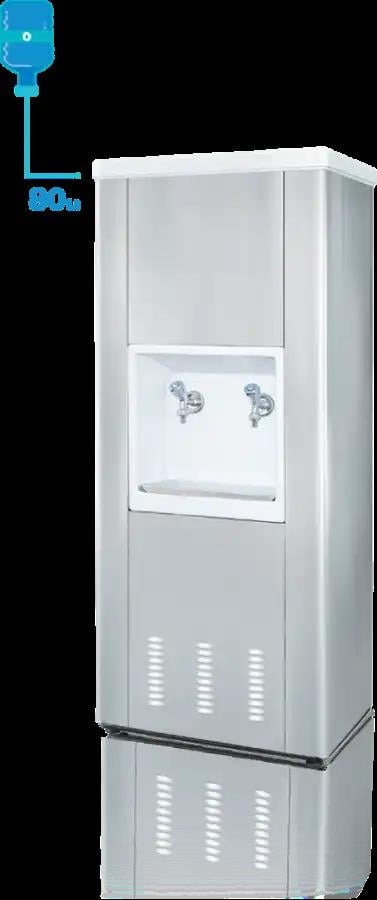 Emsaş Krom 80 Lt Su Sebili İç Dış Krom EMK.80