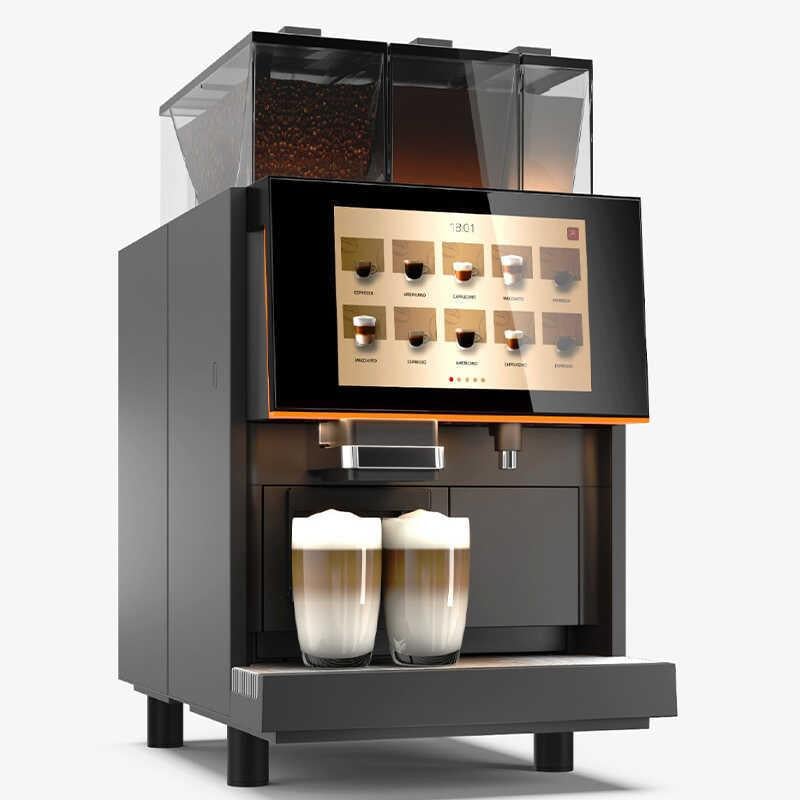 Kalerm X580C Full Otomatik Espresso Kahve Makinesi + Süt Soğutucu Dolap