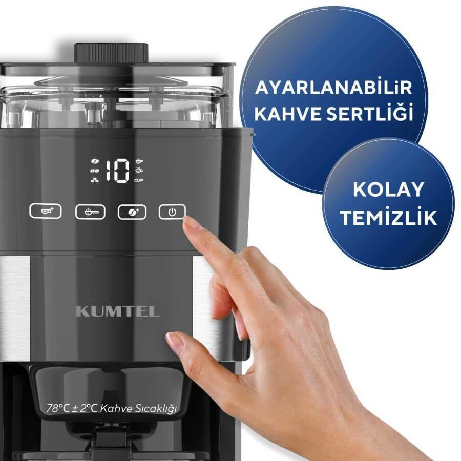 Kumtel Dijital Filtre Kahve Makinesi HFCM-02