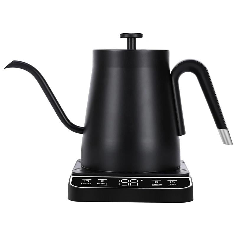 Kumtel HCK-02 Elektrikli Isı Ayarlı Dijital Kettle, 0.8 L, Siyah, 1350 W