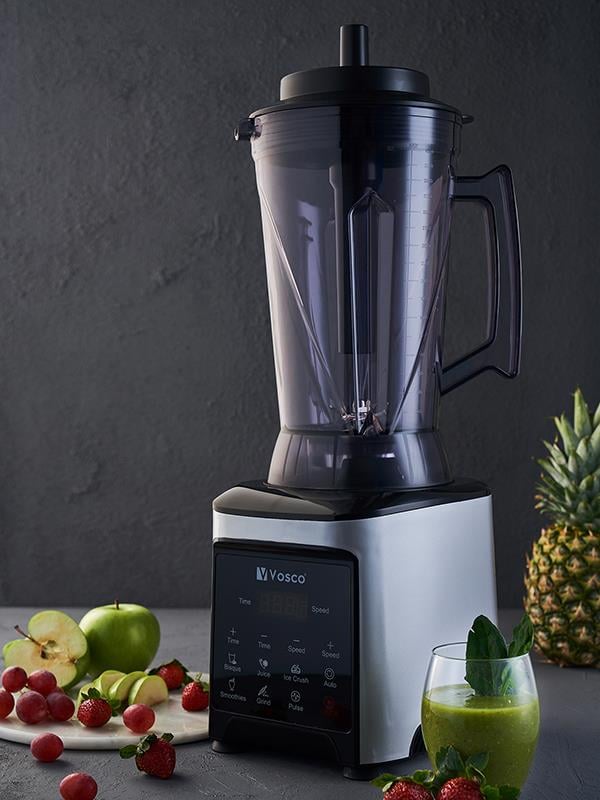 Vosco Dijital Bar blender Pro XL 4L (8 Bıçak)  Gri 1600W