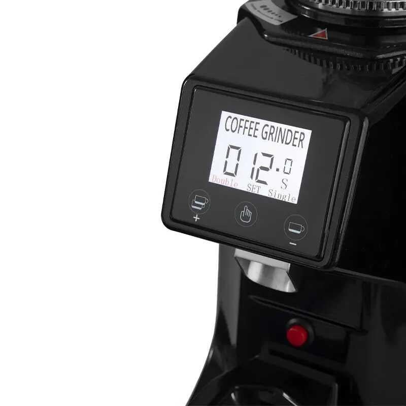 Vosco KD-P25S Dozaj Ayarlı Tam Otomatik Kahve Değirmeni Siyah