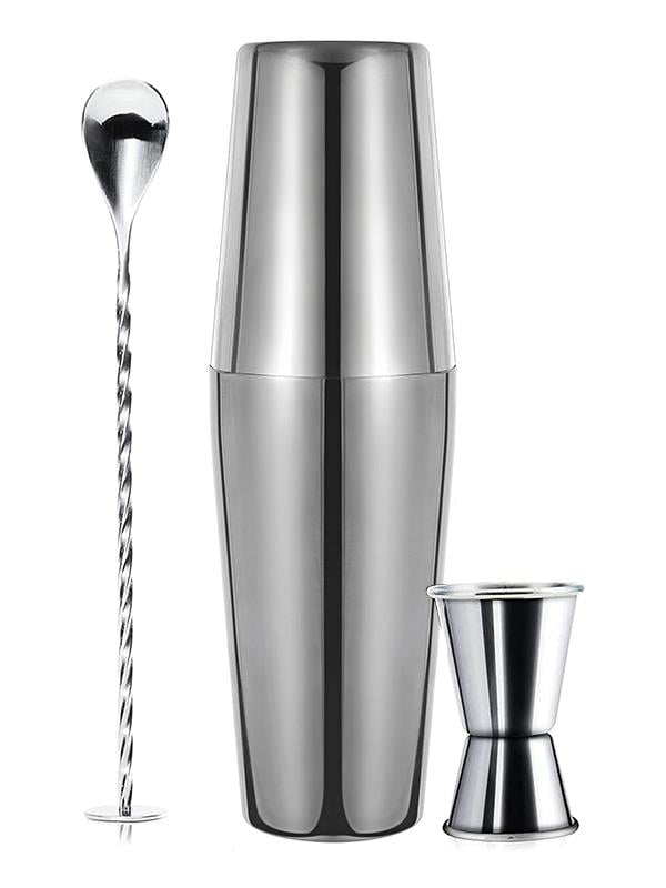 Vosco VB-KB3 3 Parça Boston Shaker Kokteyl Seti, 750 ml