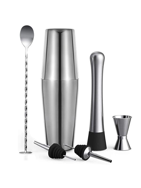 Vosco VB-KB6 6 Parça Boston Shaker Kokteyl Seti, 750 ml