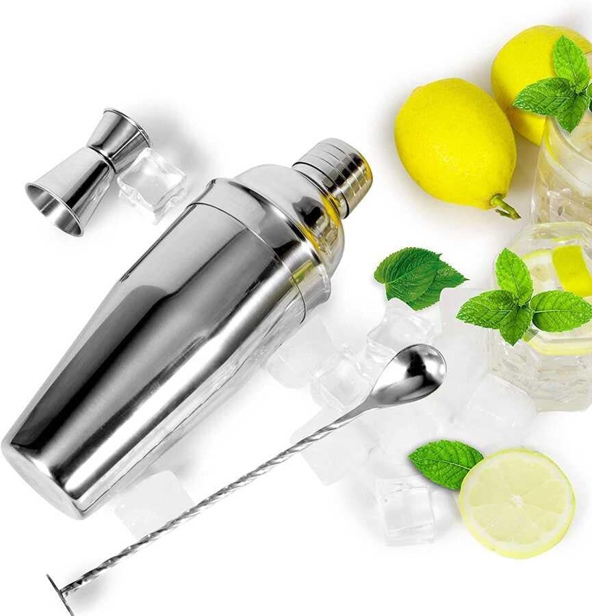 Vosco VSC-K3 3 Parça Bar Kokteyl Seti, 750 ml