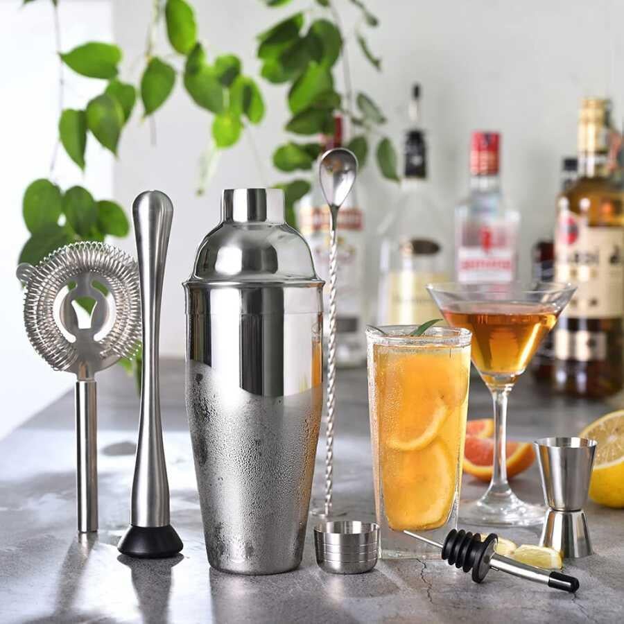 Vosco VSC-K7 7 Parça Bar Kokteyl Seti, 750 ml