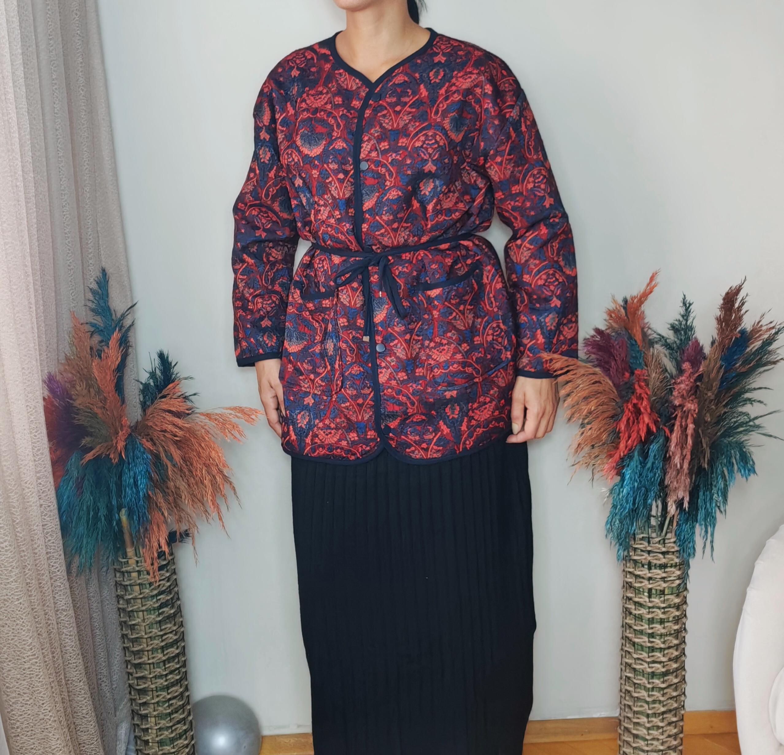 Nilsa Lacivert Jakar Hırka