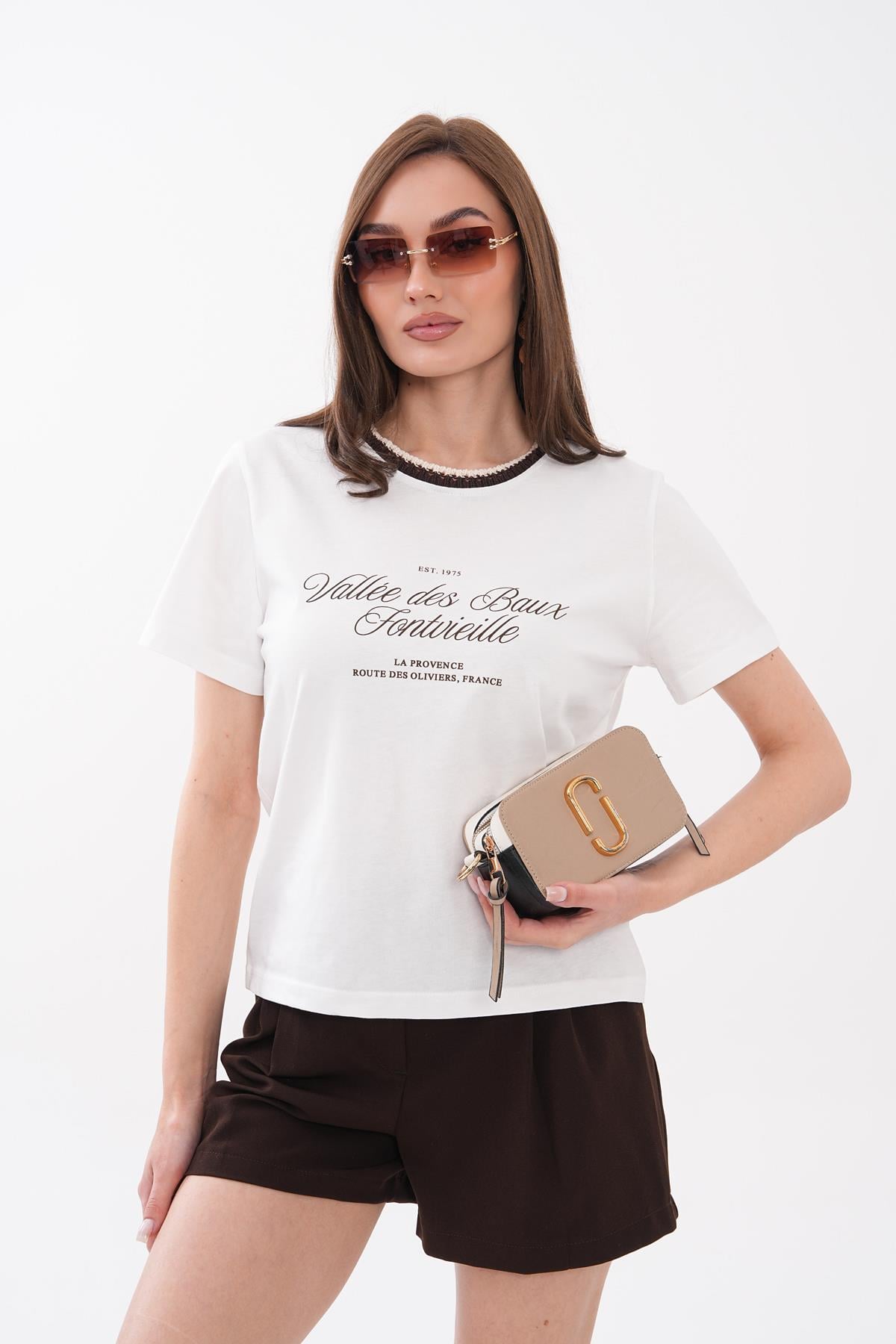 Baskı Detaylı T-Shirt