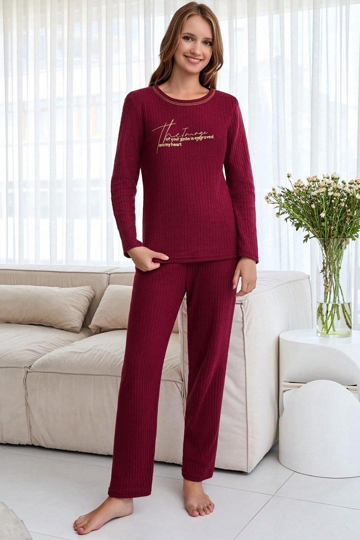 Baskılı İnterlok Pijama Takımı