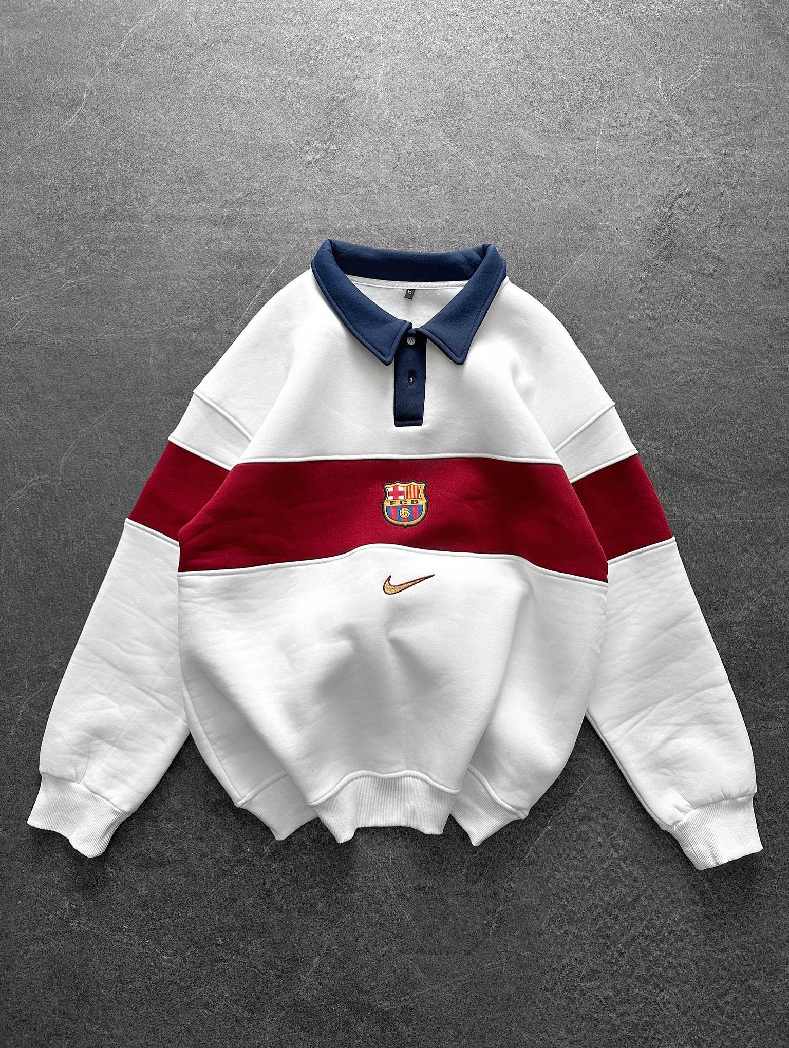 Beyaz Bölük Barça Sweat