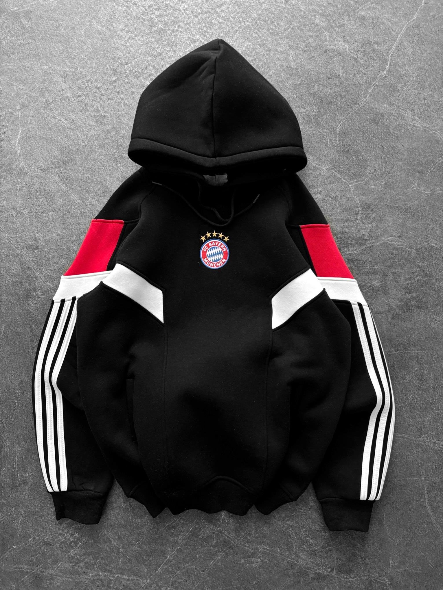Siyah Kapşon Bayern Münih Sweat