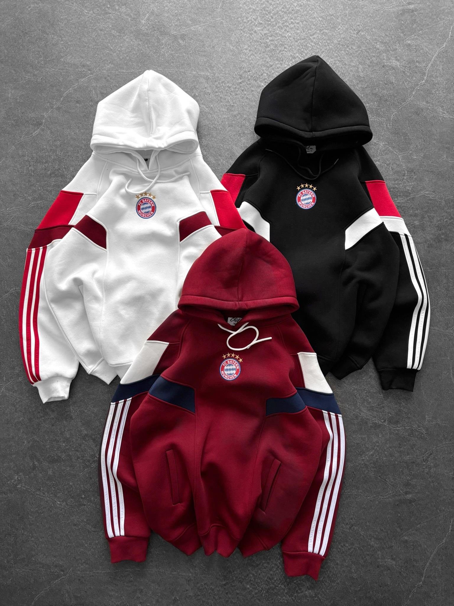 Siyah Kapşon Bayern Münih Sweat