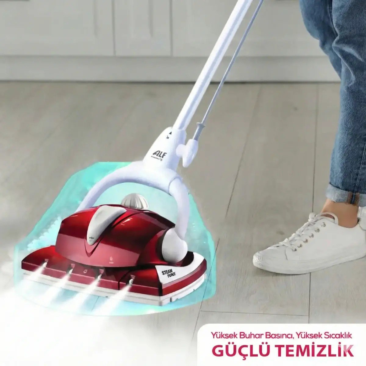 ALF Hero BT-123 Steam Force Buhar Basınçlı Zemin Temizleyici