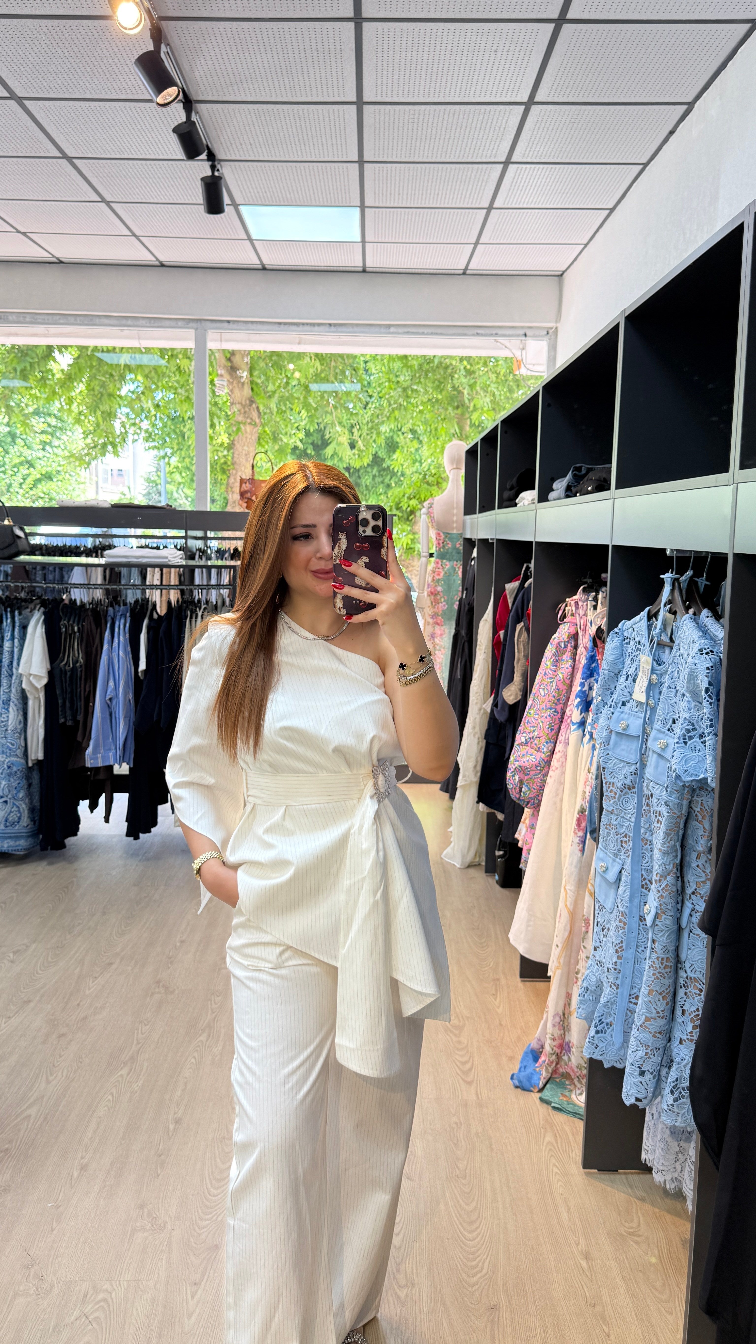 Tek Omux Gold Kemerli Takım