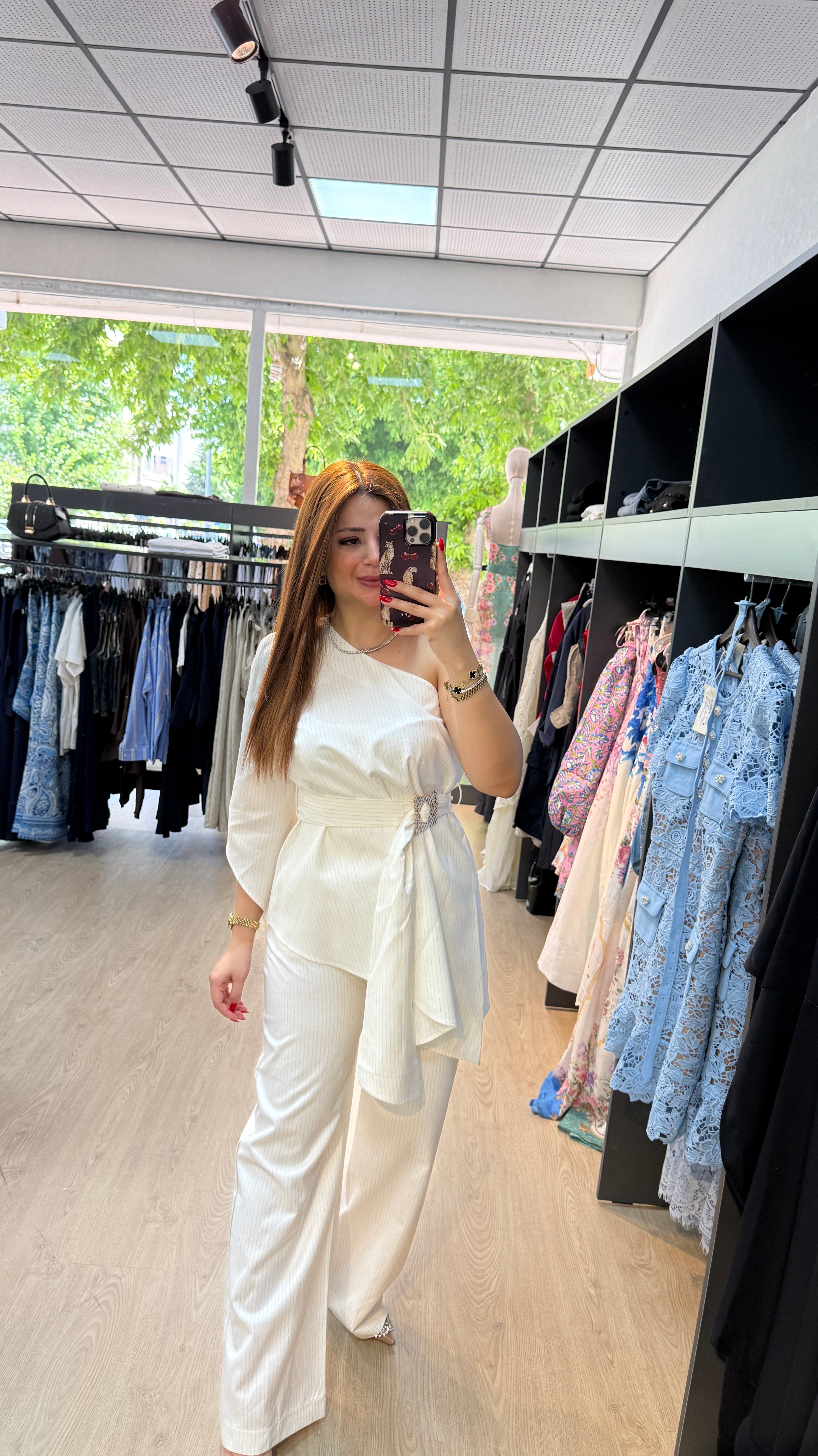 Tek Omux Gold Kemerli Takım