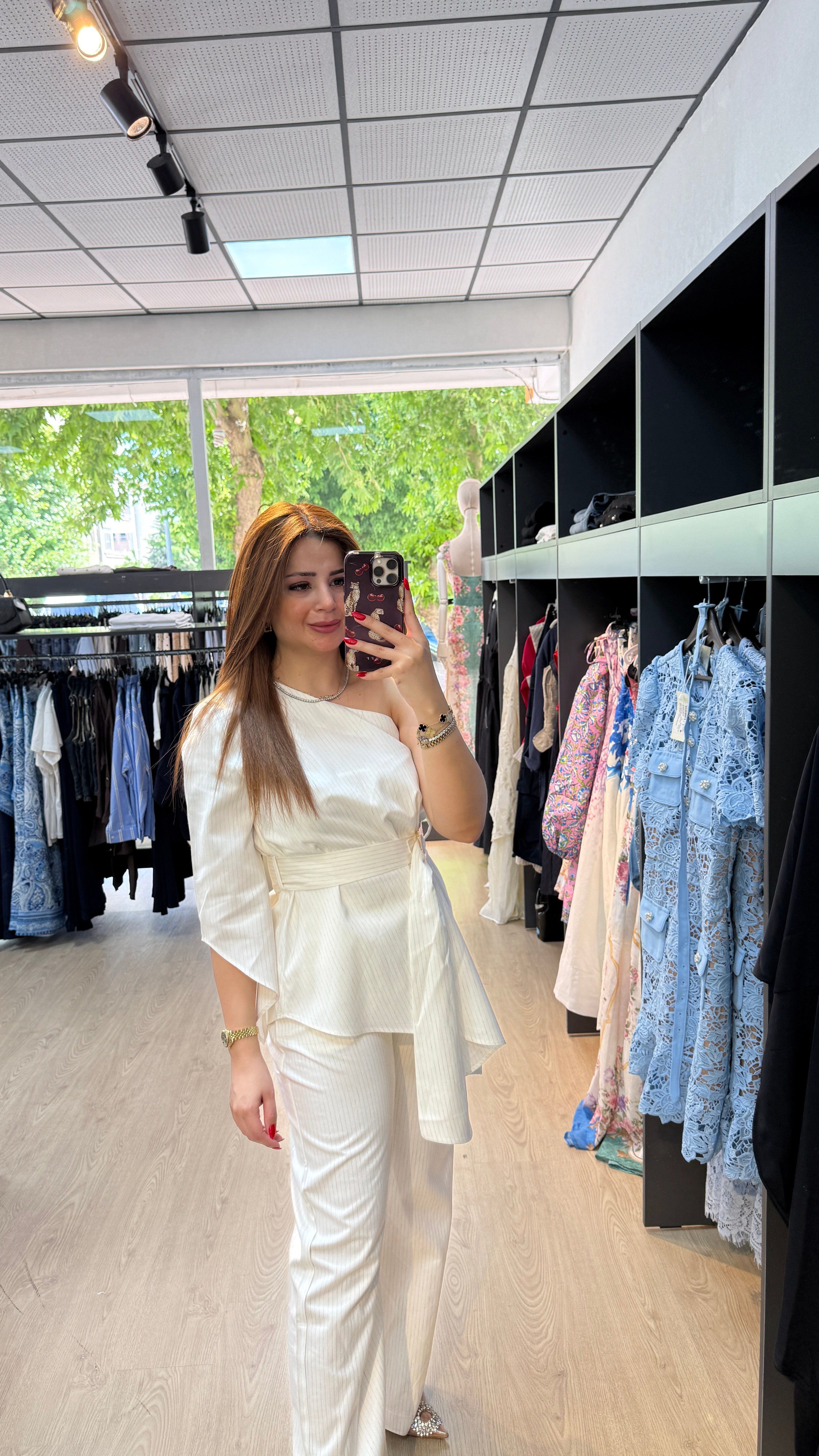 Tek Omux Gold Kemerli Takım