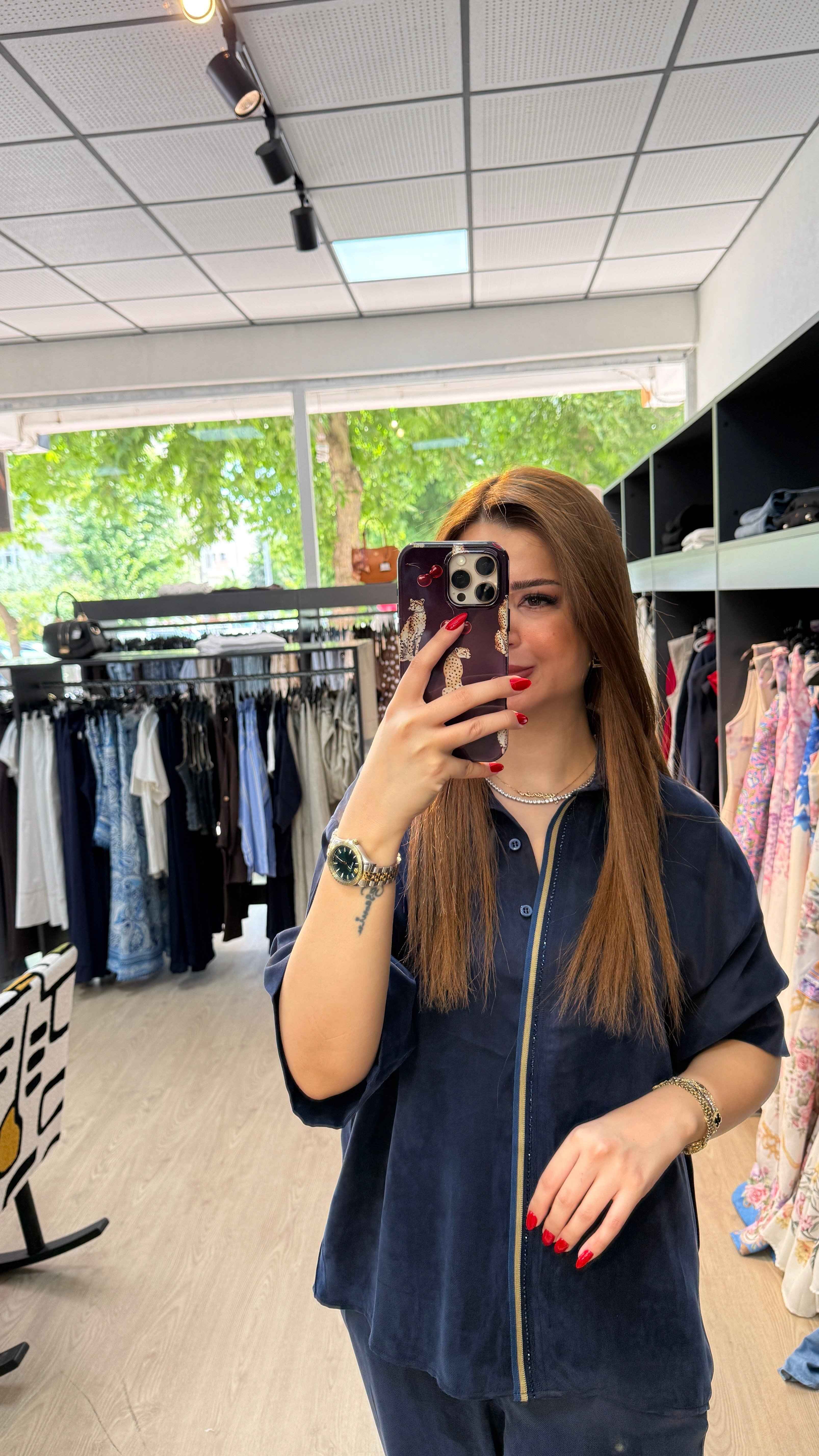 Tensel Kumaş Paçası Pensli Takım