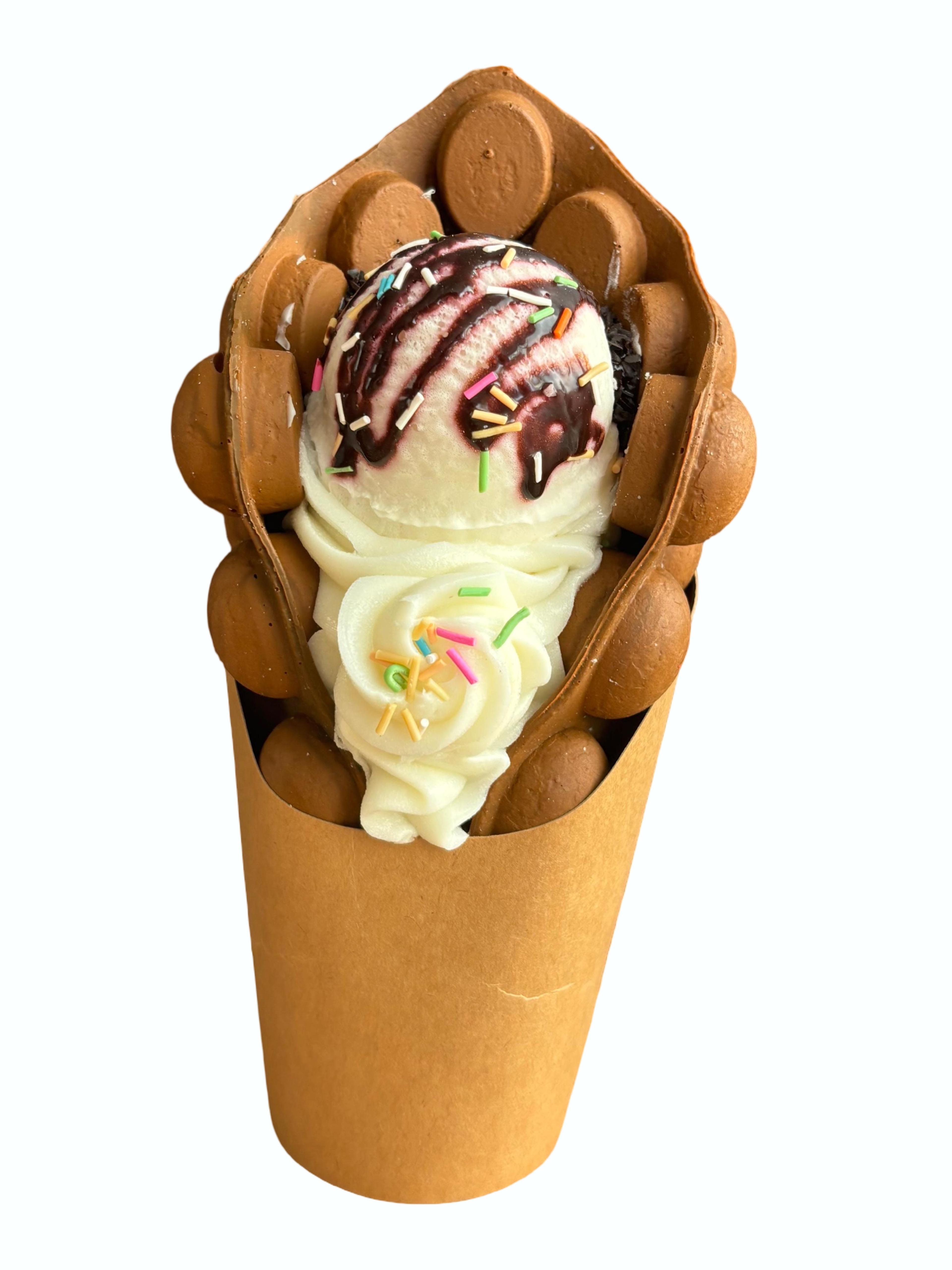 Gelato Bubble Waffle Maketi