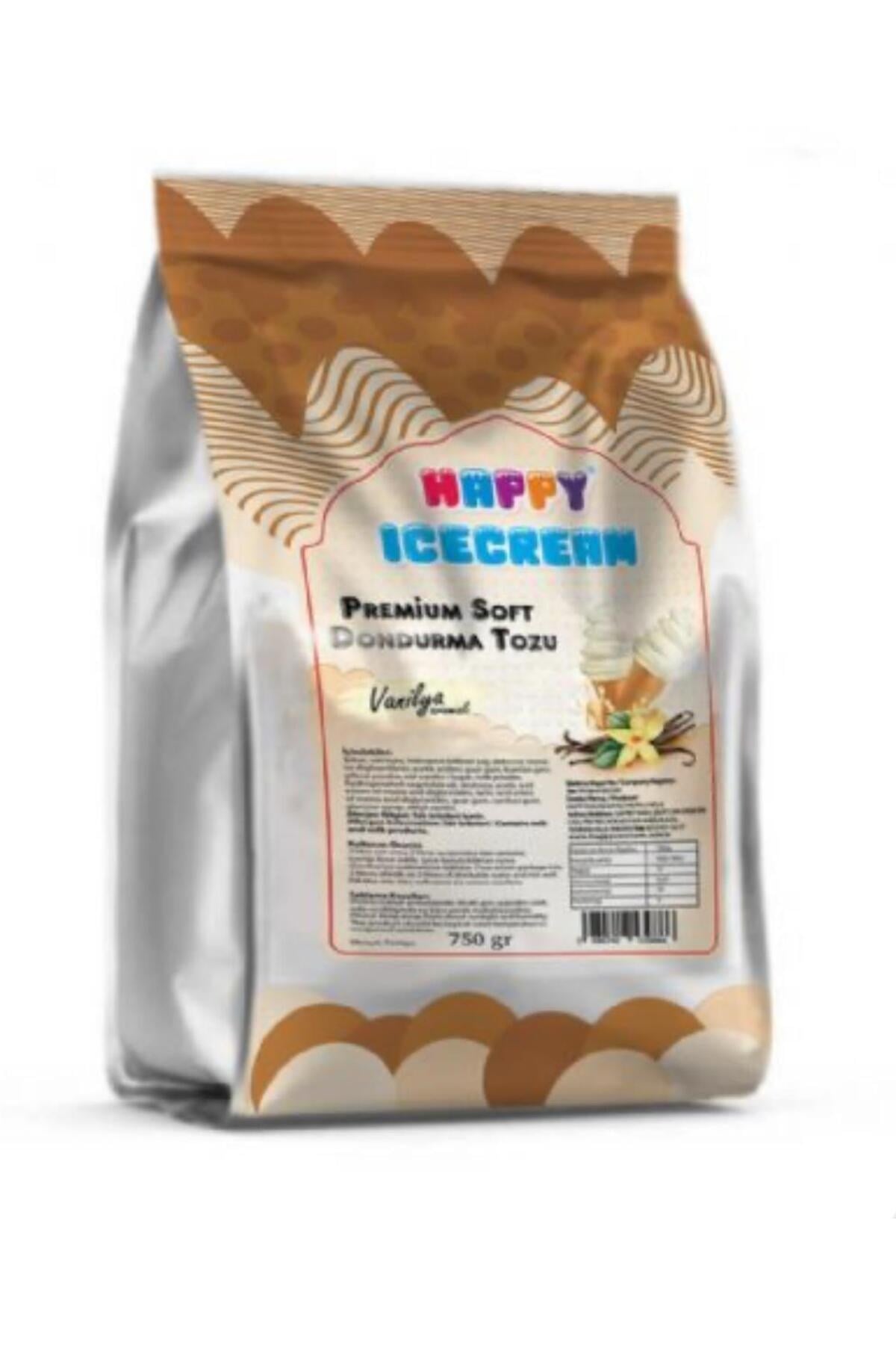 Premium Vanilya Soft Dondurma Tozu 750 gr