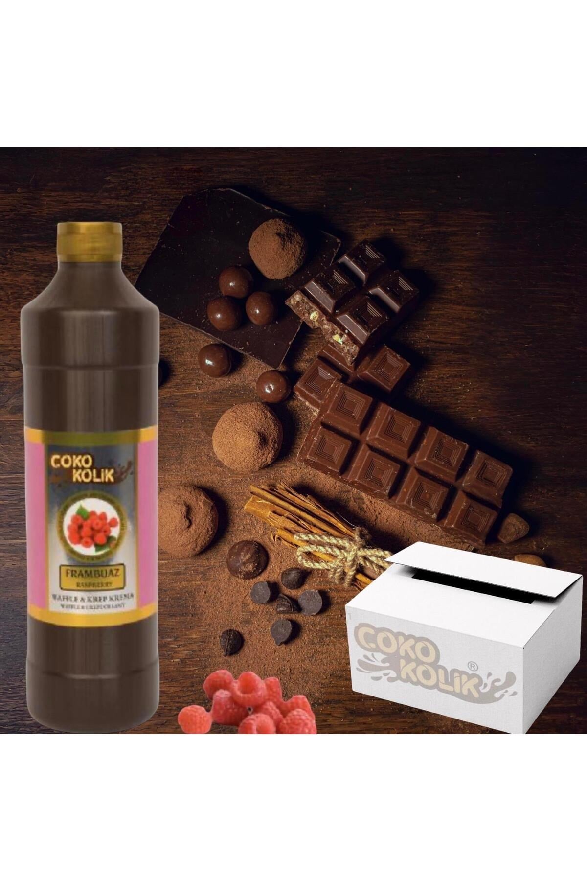 Waffle-Krep-Dondurma Sosu Frambuaz 1 Kg