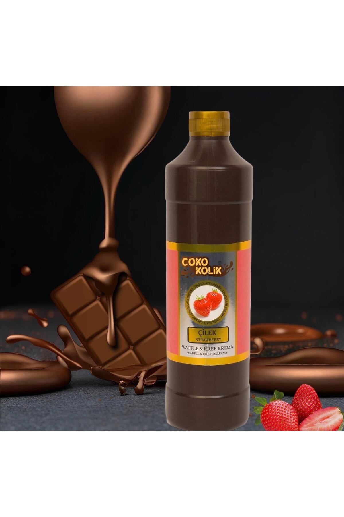 Waffle-Krep-Dondurma Sosu Frambuaz 1 Kg