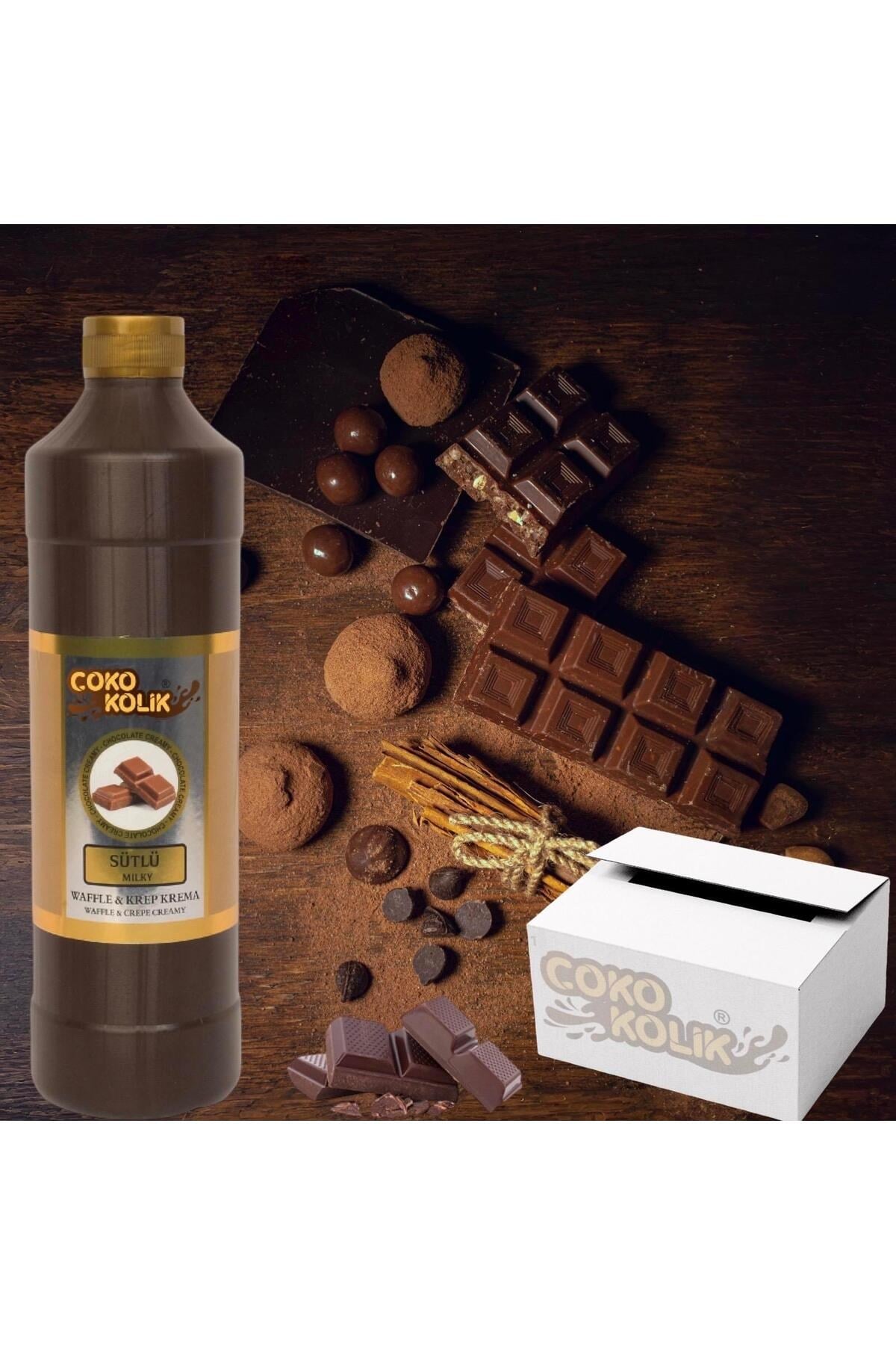 Waffle-Krep-Dondurma Sosu Sütlü 1 Kg