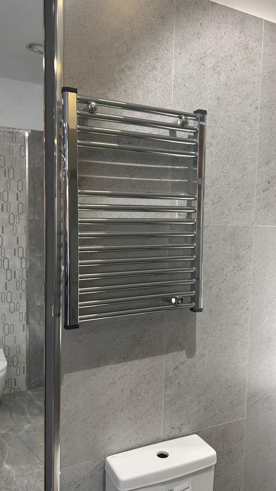 ECA 50x70 Cm Krom Radyatör Vanalı 