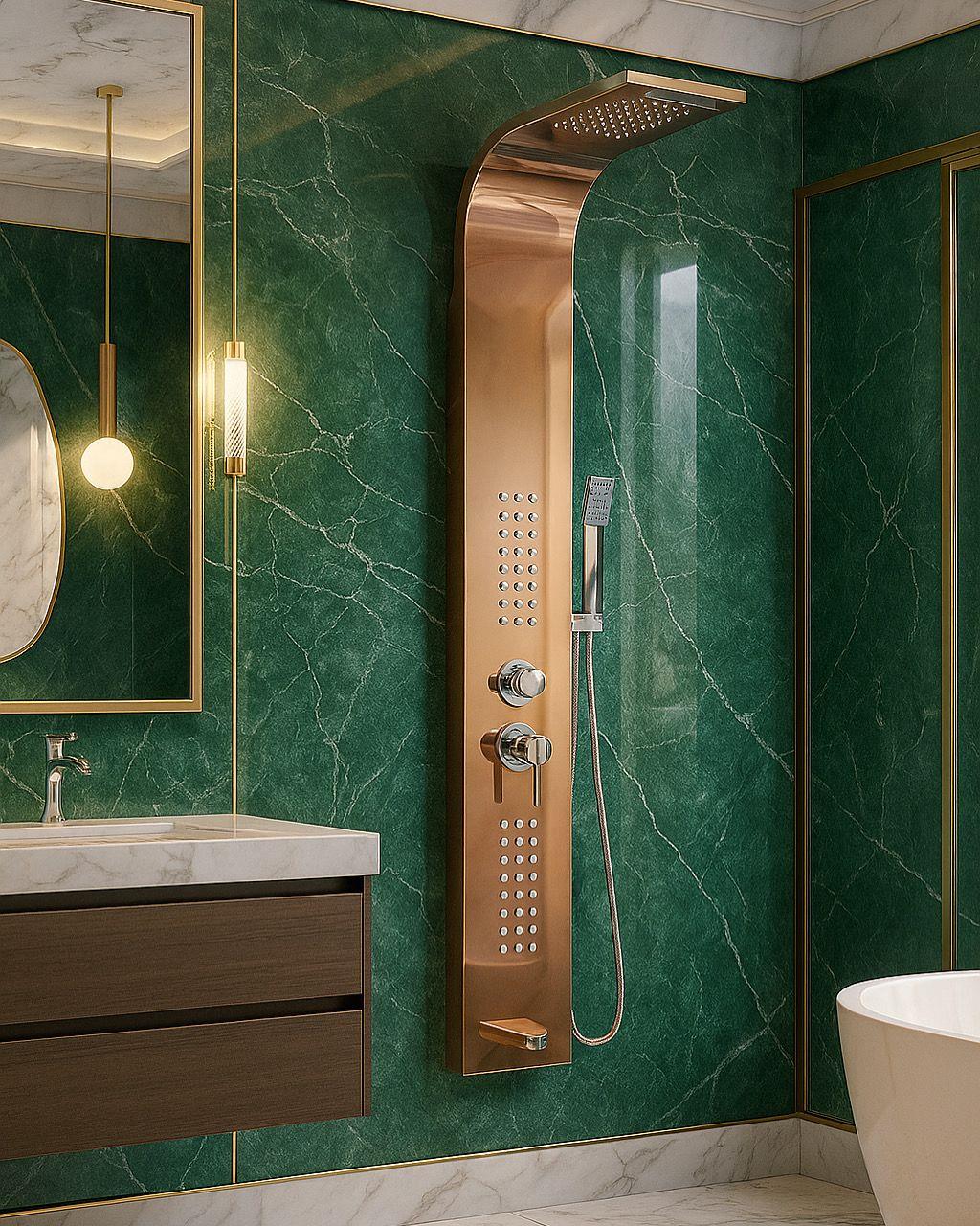 Panel Duş Sistemi Rose