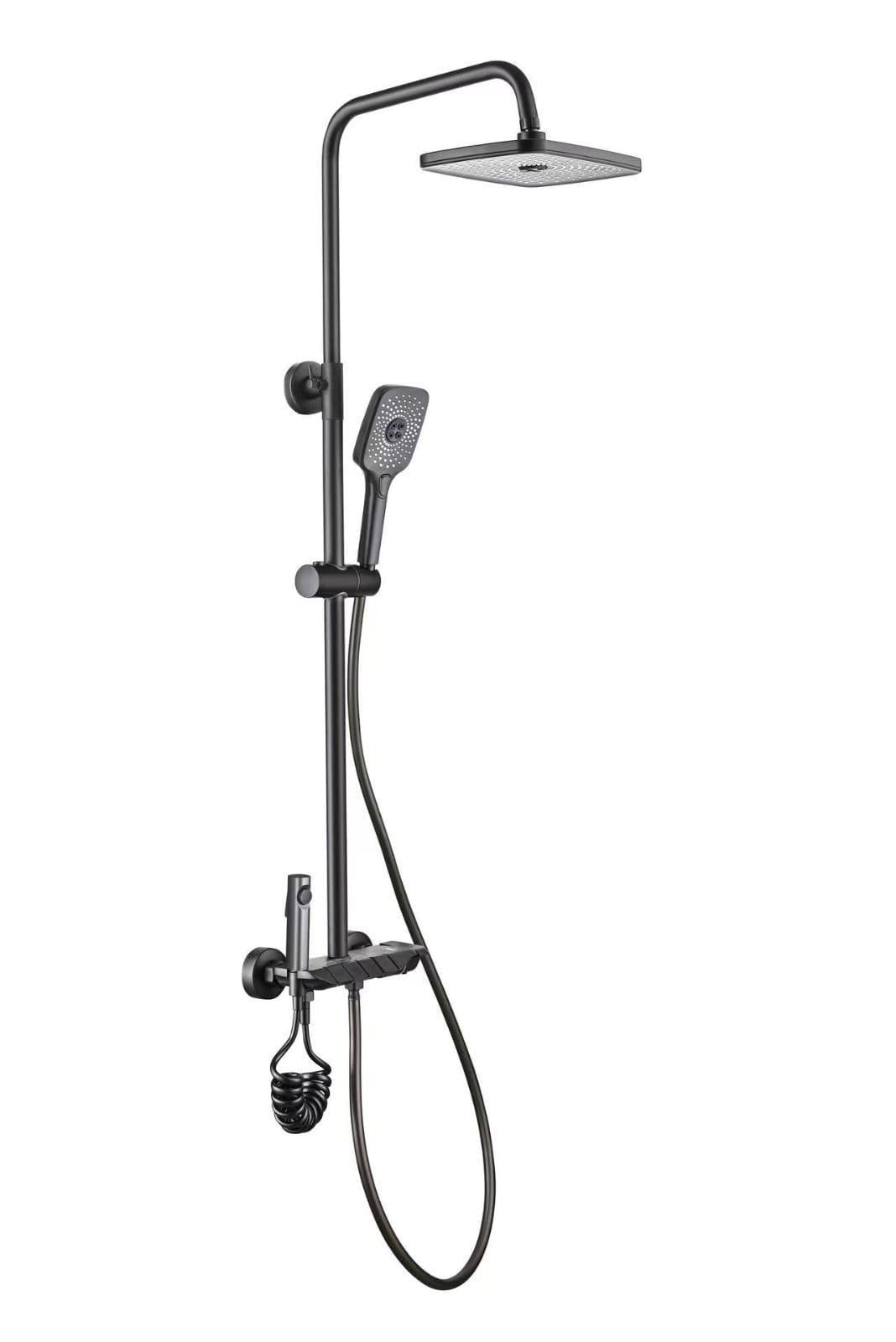 piyano duş sistemi antrasit