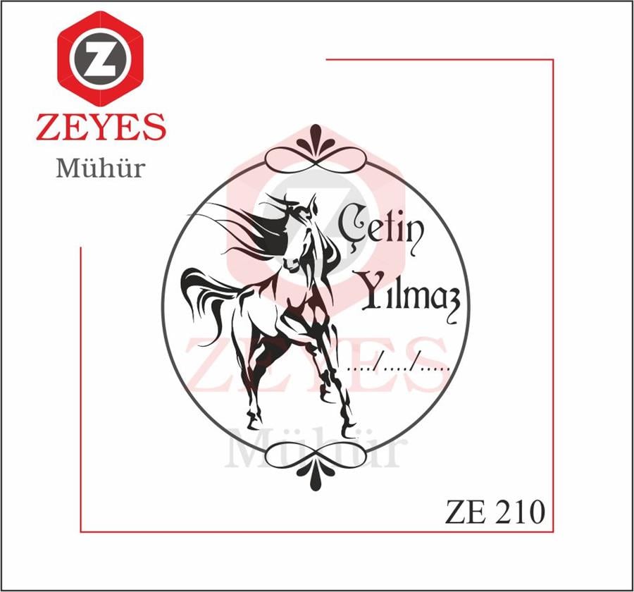 At Kitap Mührü  ZE 210