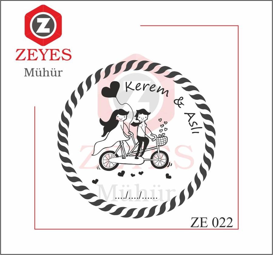 Bisiklet Sevgili Mührü  ZE 022